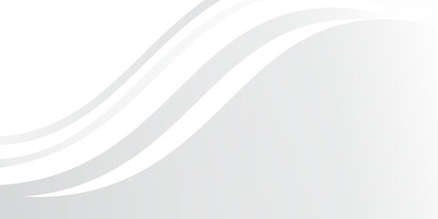 Obraz premium abstract white background with gradient color and artistic dynamic line decoration concept