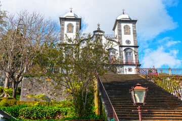 Igreja de Nossa Senhora do Monte church in Funchal on the island Madeira