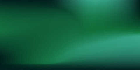 Dark royal green gradient seamless pattern with noise texture. Luxury deep turquoise and jade silk bg with soft transitions and effect ombre style. Vector gradient mesh illustration © arva