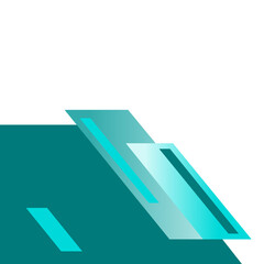 Modern Geometric Corner