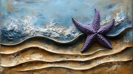 Starfish Beach Art Piece