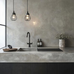 modern kitchen sink