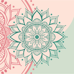 Mandala Pattern Stencil doodles sketch