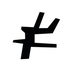 Obraz premium f japanese yen symbol