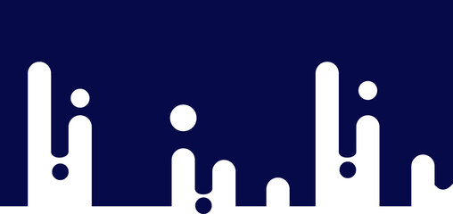 Rounded Memphis Border 