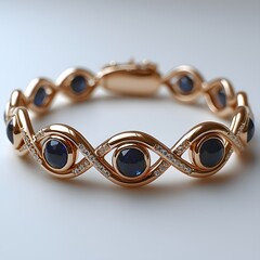 Stunning Gemstone Bracelet Design in Elegant Detail