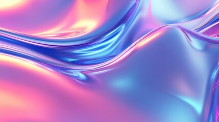 A close-up of iridescent cubes.A colorful ring of swirling liquid on a black background.An abstract background with wavy lines and metallic colors.