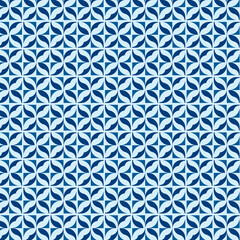 seamless pattern with blue flowers

