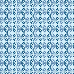 seamless pattern with blue flowers
