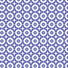 seamless pattern with blue flowers
