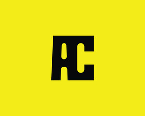 AC Logo design vector template. AC