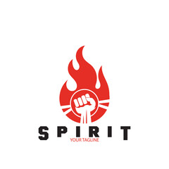 spirit icon vector illustration template design