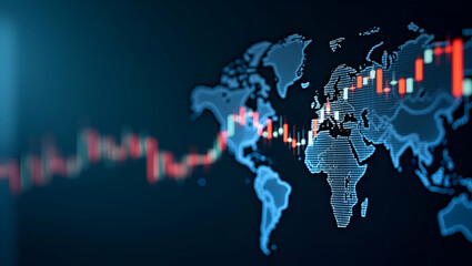 Sophisticated Commodity Exchange: Advanced Digital Trading Platforms, Market Data Analytics & Strategic Price Discovery for Global Trade Execution - Photo Stock Concept