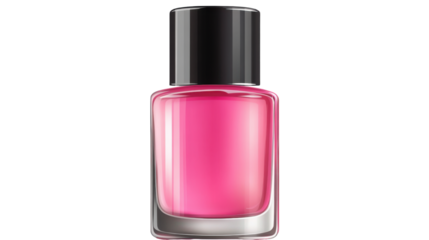 nail polish on white background