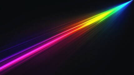 Fototapeta premium sleek and fluid holographic foil with a pearlescent finish, radiating soft rainbow gradients under ambient light. illustration