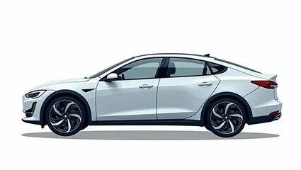 Flat Examine: Luxury Electric Vehicles - Premium Design, Advanced Technology & Superior Performance for High-End Automotive Enthusiasts | Cute Vector Illustration