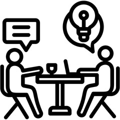 Hr Meeting Icon