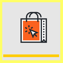 vektor poster template icon m...