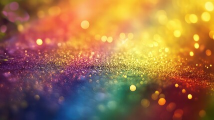 Obraz premium Rainbow Photo Overlays, Photoshop overlay, bokeh overlay, colorful, chasing rainbows, png illustration