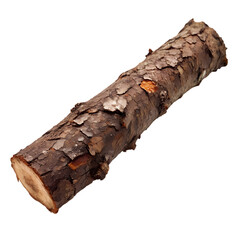 Wood Log Tree Trunk Bark Texture Natural Wood Firewood on transparent background © Muhammad