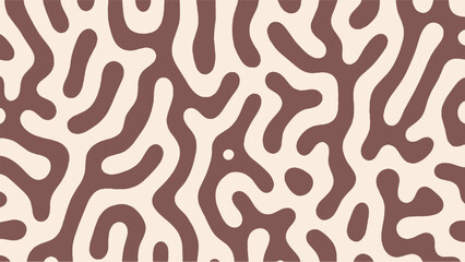 Turing pattern seamless texture wallpaper fabric diffusion noodle background EPS 10