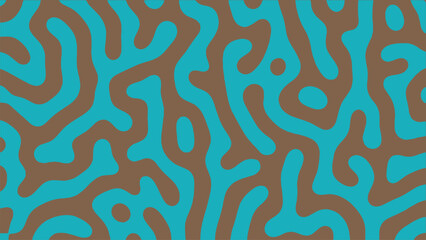 Turing pattern seamless texture wallpaper fabric diffusion noodle background EPS 10