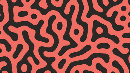Turing pattern seamless texture wallpaper fabric diffusion noodle background EPS 10