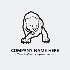 Phanter illustration black and white for logo company vector image
Phanter illustration black and white for logo company vector image
