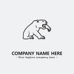 Phanter illustration black and white for logo company vector image
Phanter illustration black and white for logo company vector image
