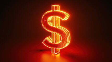 Dollar symbol , money currency icon. illustration