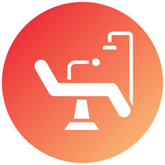 Dental Chair Icon Style