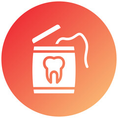 Dental Floss Icon Style