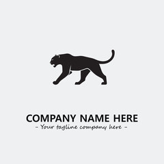 Phanter illustration black and white for logo company vector image
Phanter illustration black and white for logo company vector image
