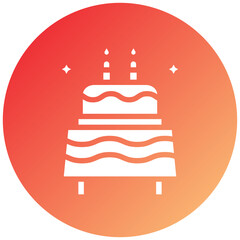 Birthday Table Icon Style