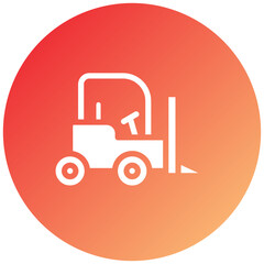 Forklift Icon Style