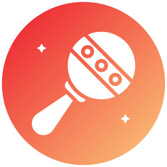 Rattle Icon Style