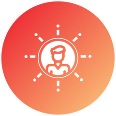 Web Affiliate Marketing Icon Style