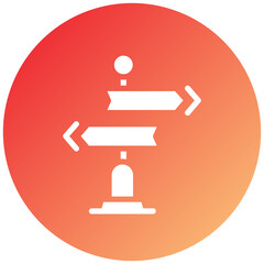 Directional Sign Icon Style
