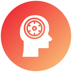 Mental Control Icon Style