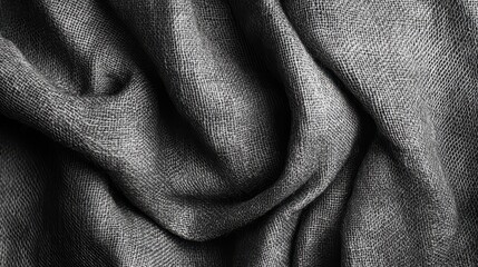 gray linen textile background illustration