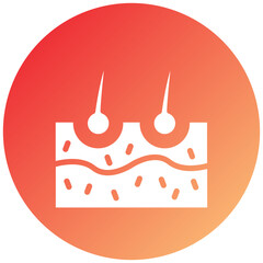 Skin Hair Icon Style