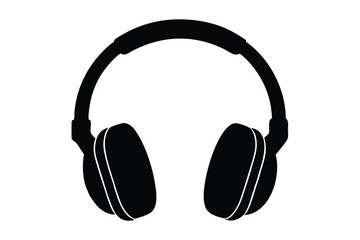 headphones isolated on white background