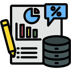 Quantitative Data Icon