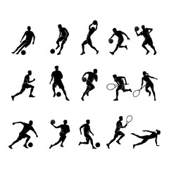 Sport Player Silhouette
