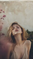 Young fashionable woman