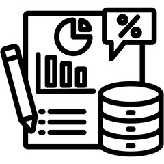 Quantitative Data Icon