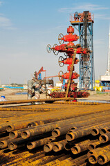 Oil drill pipe