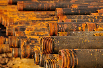 Oil drill pipe