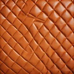 Brown Quilted Leather Texture