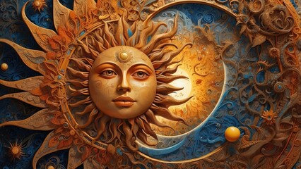 Sacred Colors and Cosmic Patterns: A Spiritual Fusion